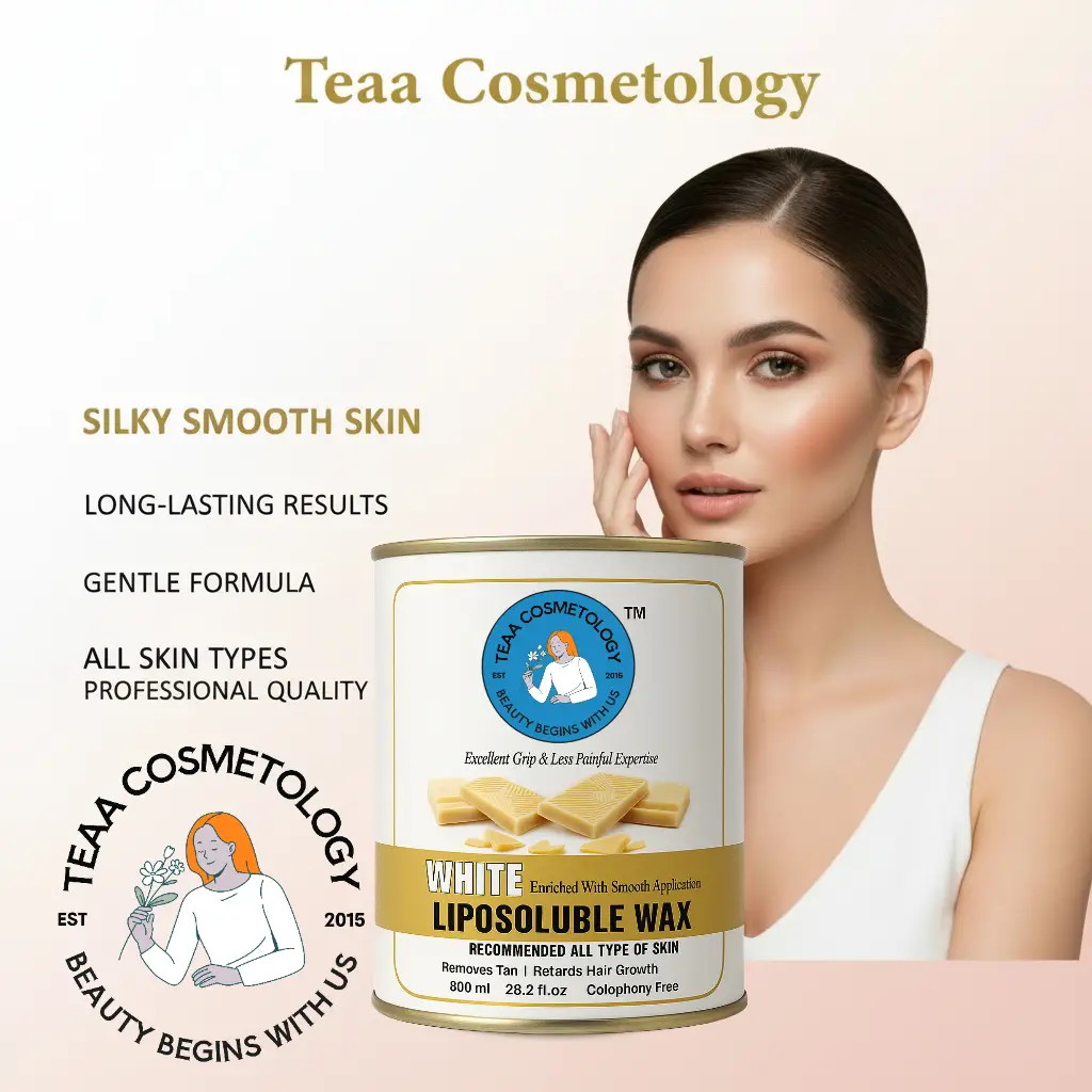 “Our wax is gentle on your skin. It gives salon-quality results at home too.”