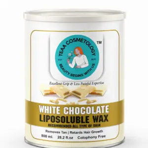 TEAA COSMETOLOGY WHITE CHOCOLATE WAX 800 GM