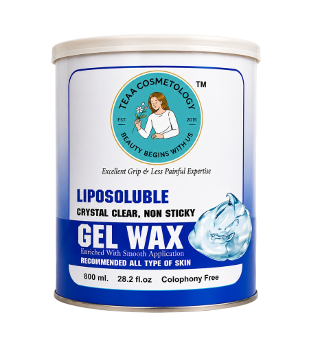 teaa cosmetology liposulable gel wax 800 gm mrp 1350